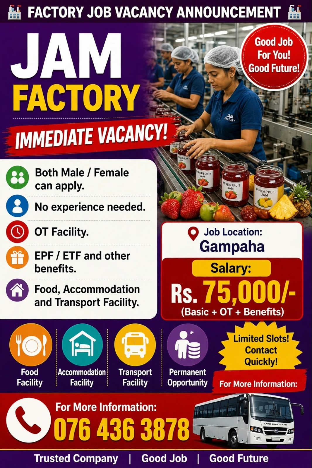 Jam Factory jons  at SKILLPOTS SRI LANKA Banner
