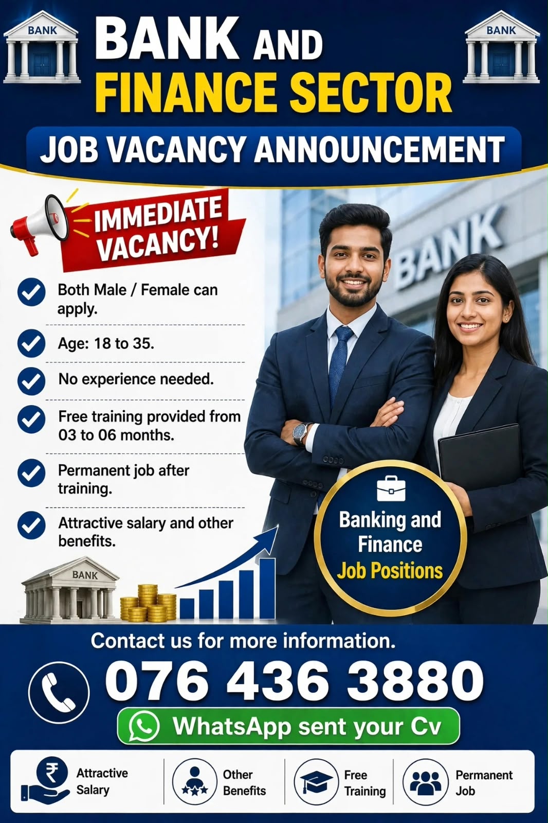 Bank & Finance Sector  at SKILLPOTS SRI LANKA Banner
