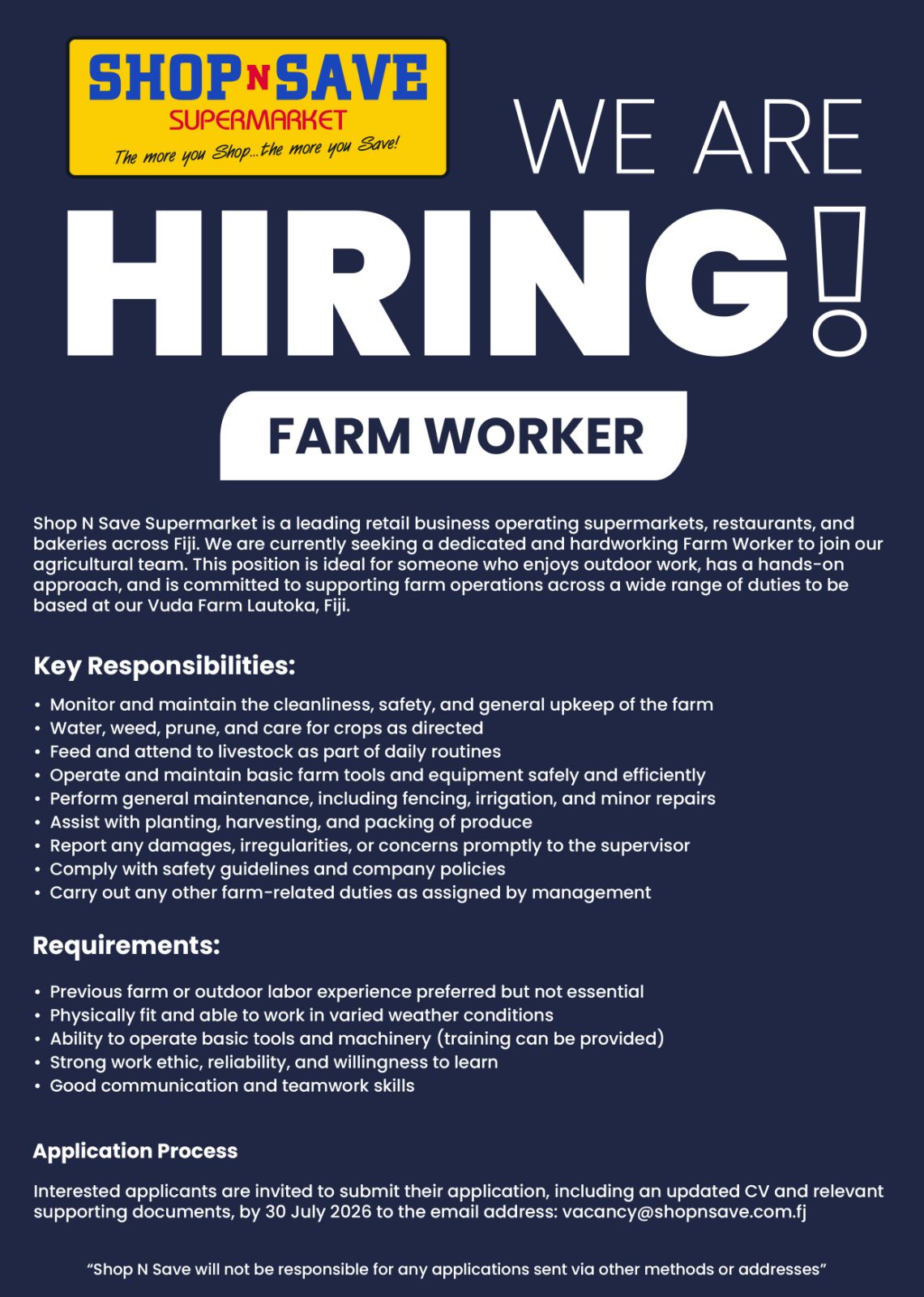 Job Banner