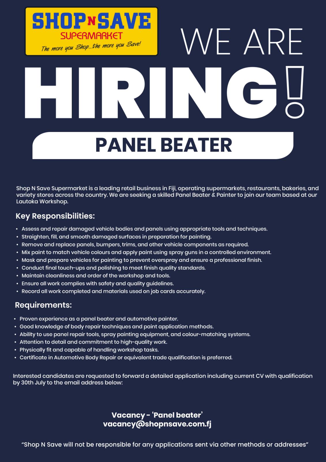 Job Banner
