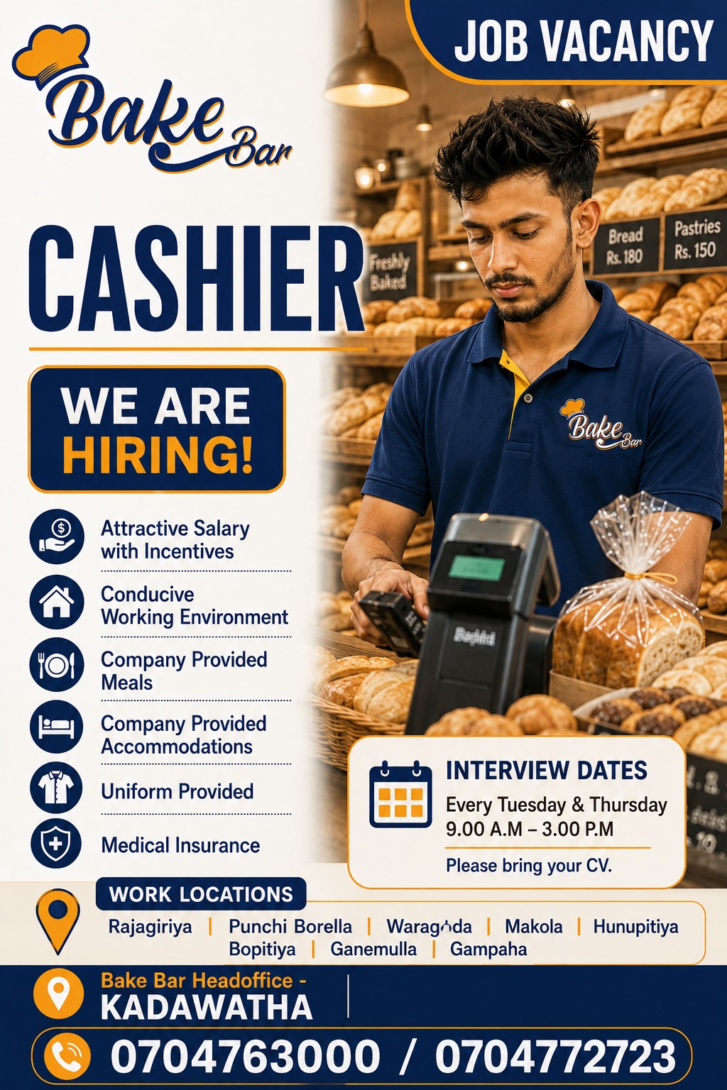 Cashier  at FLi TRADING (Pvt) Ltd Banner
