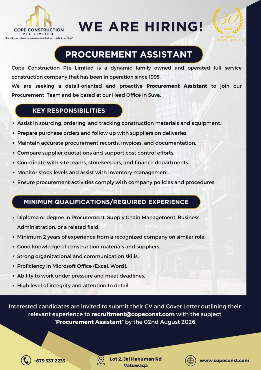 Job Banner