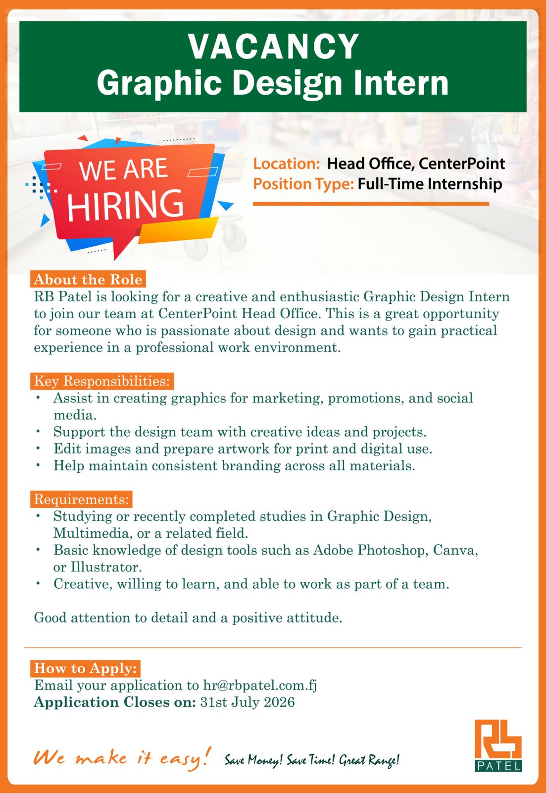 Job Banner