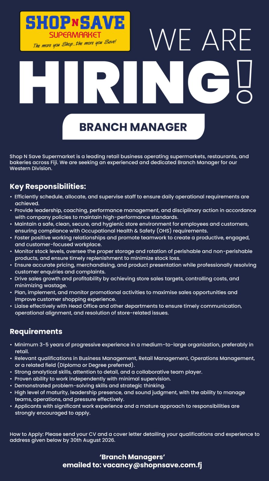 Job Banner
