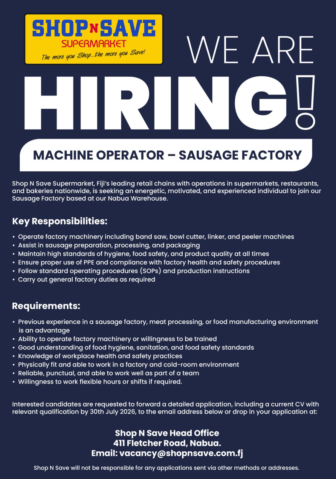 Job Banner