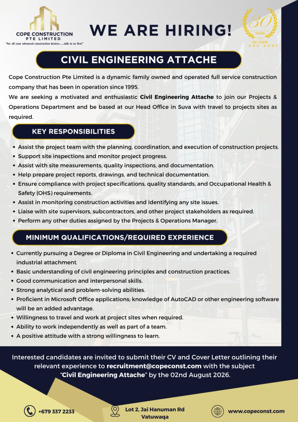 Job Banner